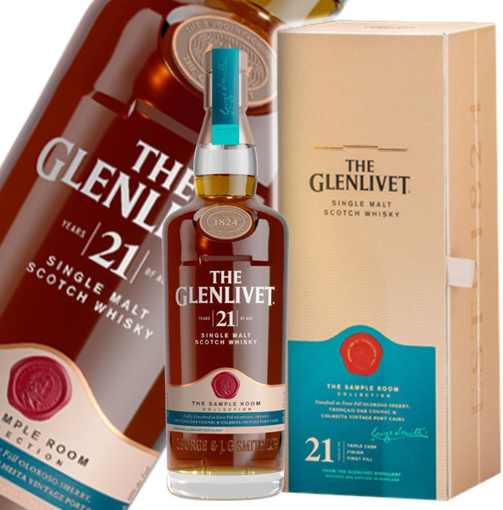 Amazon.co.jp: ザ・グレンリベット 21年 700ml 43度 [正規品