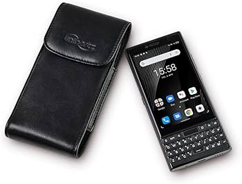 Amazon | Unihertz Titan Slimレザーホルスター、新しいスリークな