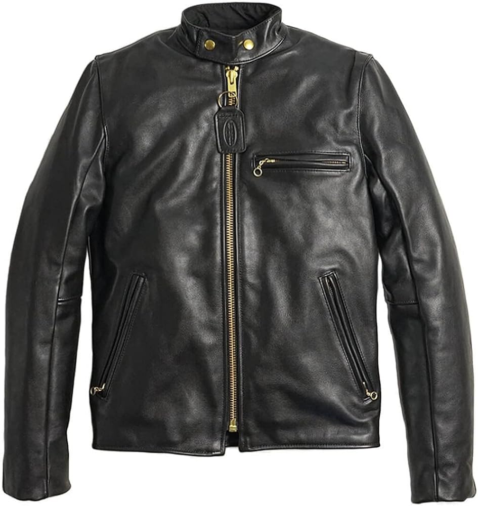 vanson Leathers ブラック シングルライダースジャケット 40 VANSON 40