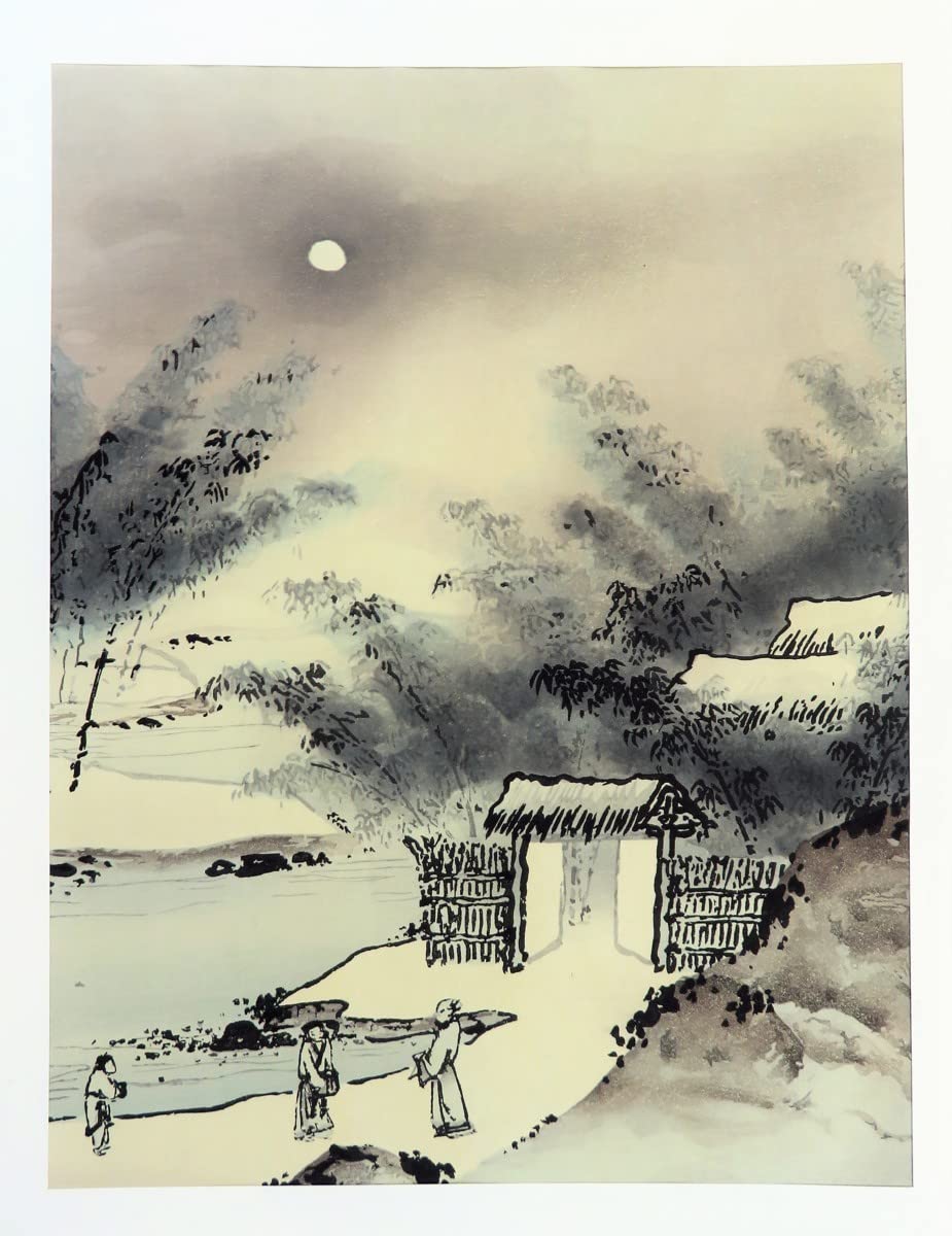 国宝重文 日本水墨画名作撰 木版復刻』 7枚セット 【公式通販】