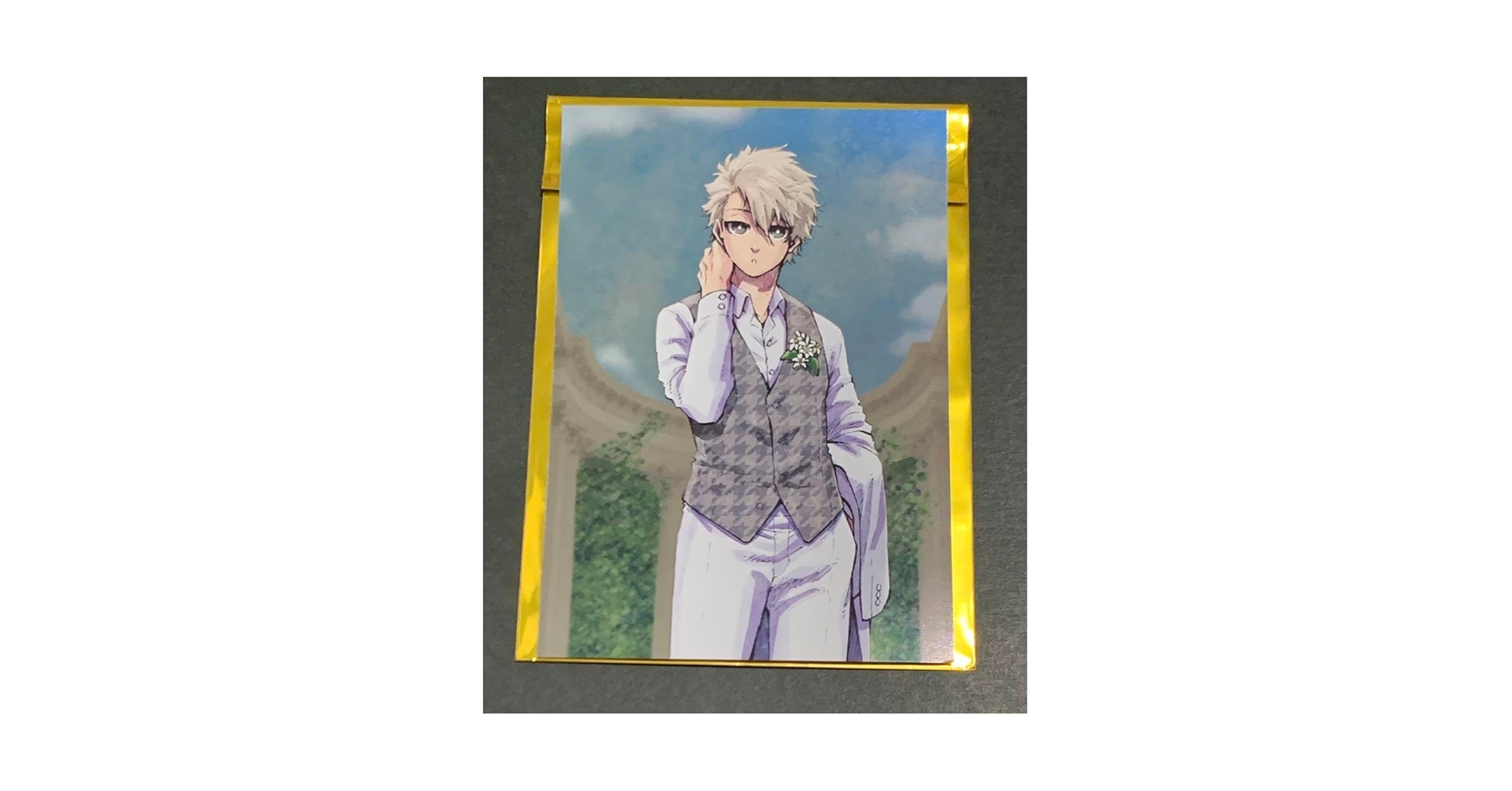 ブルーロック展 ブルロ展 凪誠士郎 メタルポストカード Amazon.co.jp