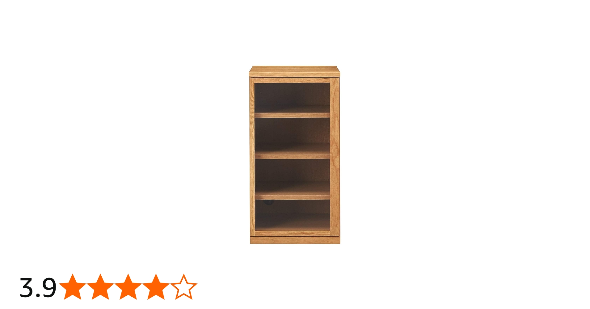 Amazon.co.jp: 無印良品 木製キャビネット・ガラス扉・スリム・オーク