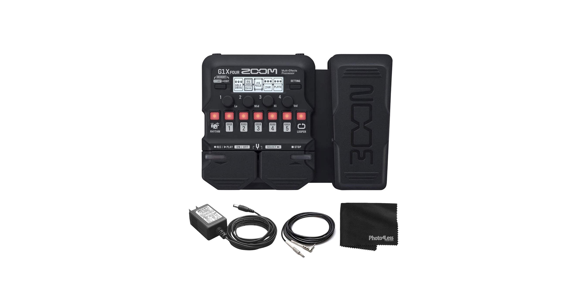 Amazon.com: Zoom G1X Four Guitar Effects Processor with Built-In