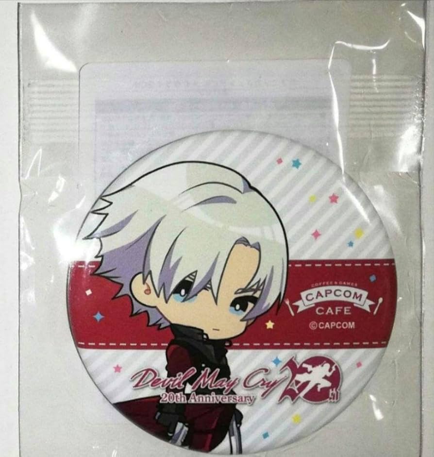 デビルメイクライ ダンテ 缶バッジ カプコンカフェ 5弾