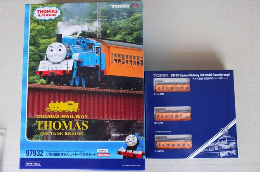 室内灯付】TOMIX 97932 大井川鐵道 きかんしゃトーマス号セット 室内灯