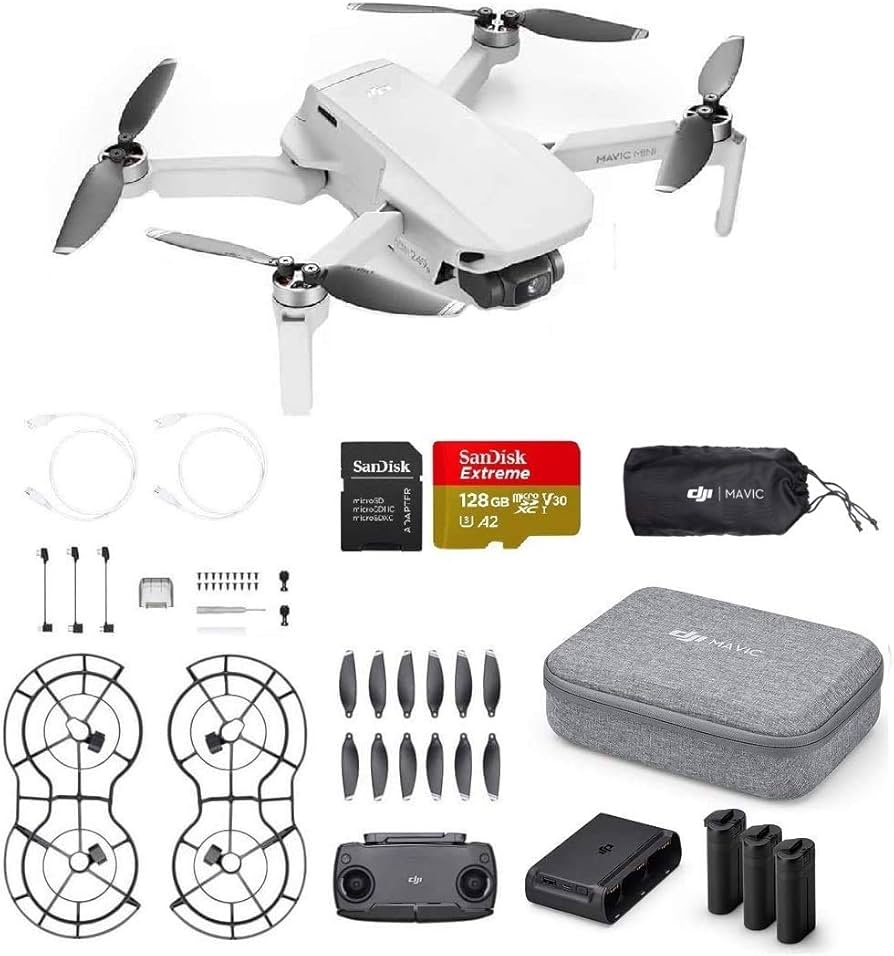 Amazon.com: CAMRISE DJI Mavic Mini Fly More Combo Bundle, CP.HY