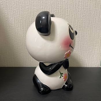 Amazon.co.jp: 内藤ルネ パンダ貯金箱 ルネパンダ 陶器 : ホビー
