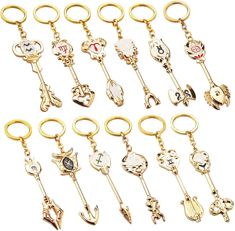 Amazon.co.jp: フェアリーテイル キーホルダー 黄道十二宮 キー