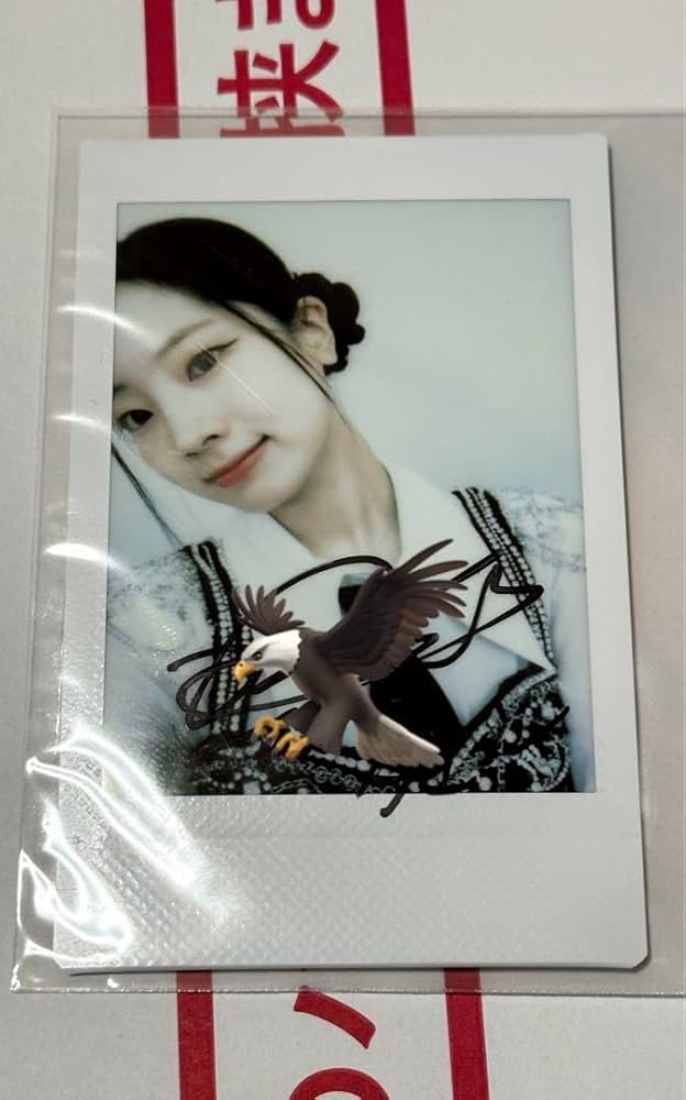 Kep1er チェヒョン サイン入りチェキ ポラロイド Kep1er チェヒョン