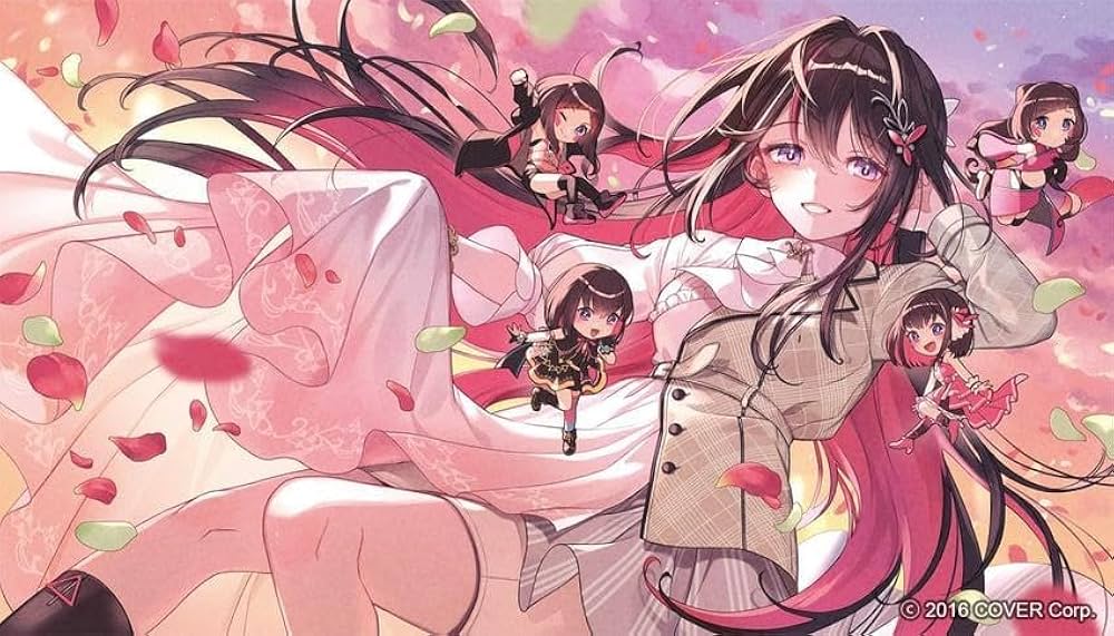 ホロライブ AZKi カードスリーブ プレイマット セット 我美蘭 q_d