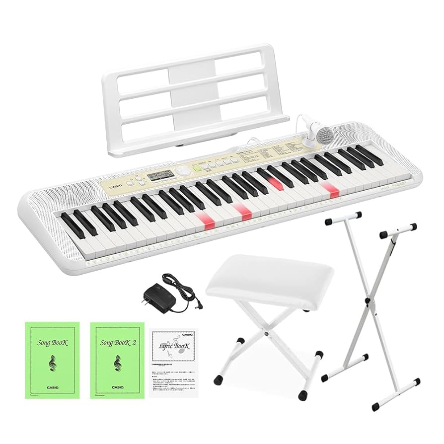 CASIO カシオ 電子ピアノ 電子キーボード LK-105 スタンドセット