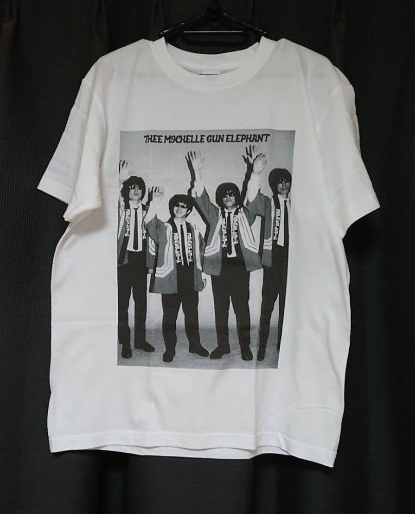 Amazon.co.jp: ミッシェルガンエレファント バンドTシャツ : ファッション
