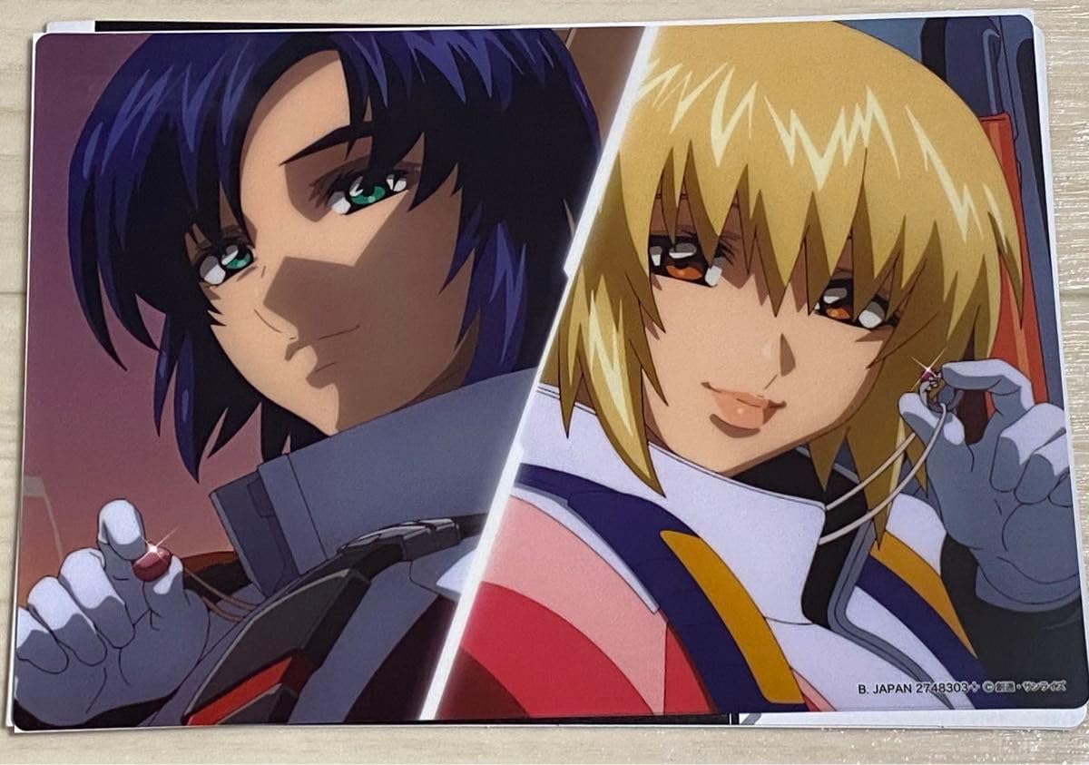 ガンダムSEED ガンダムカフェハロウィン特典2020 アスランカガリ