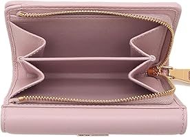 Amazon | [ミュウミュウ] 三つ折り財布 マテラッセ ミニ財布 ピンク