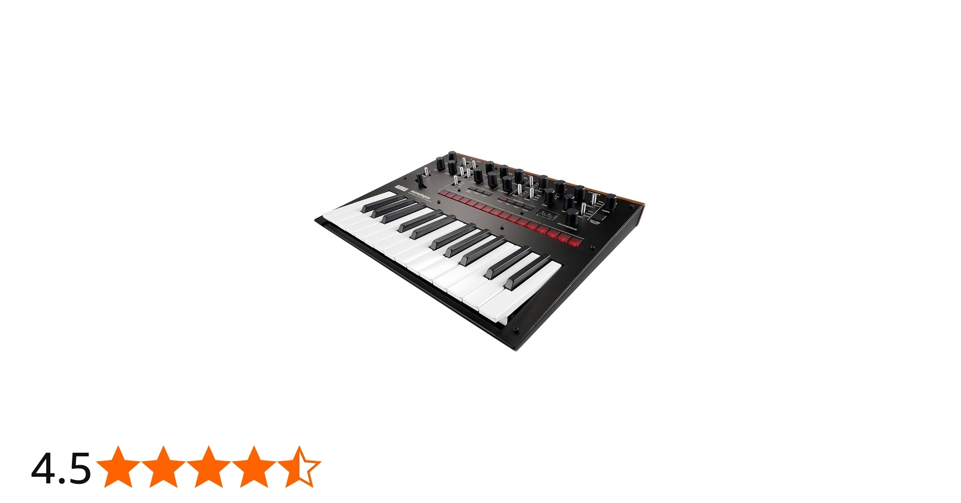 Amazon | KORG モノフォニック アナログ シンセサイザー monologue BK