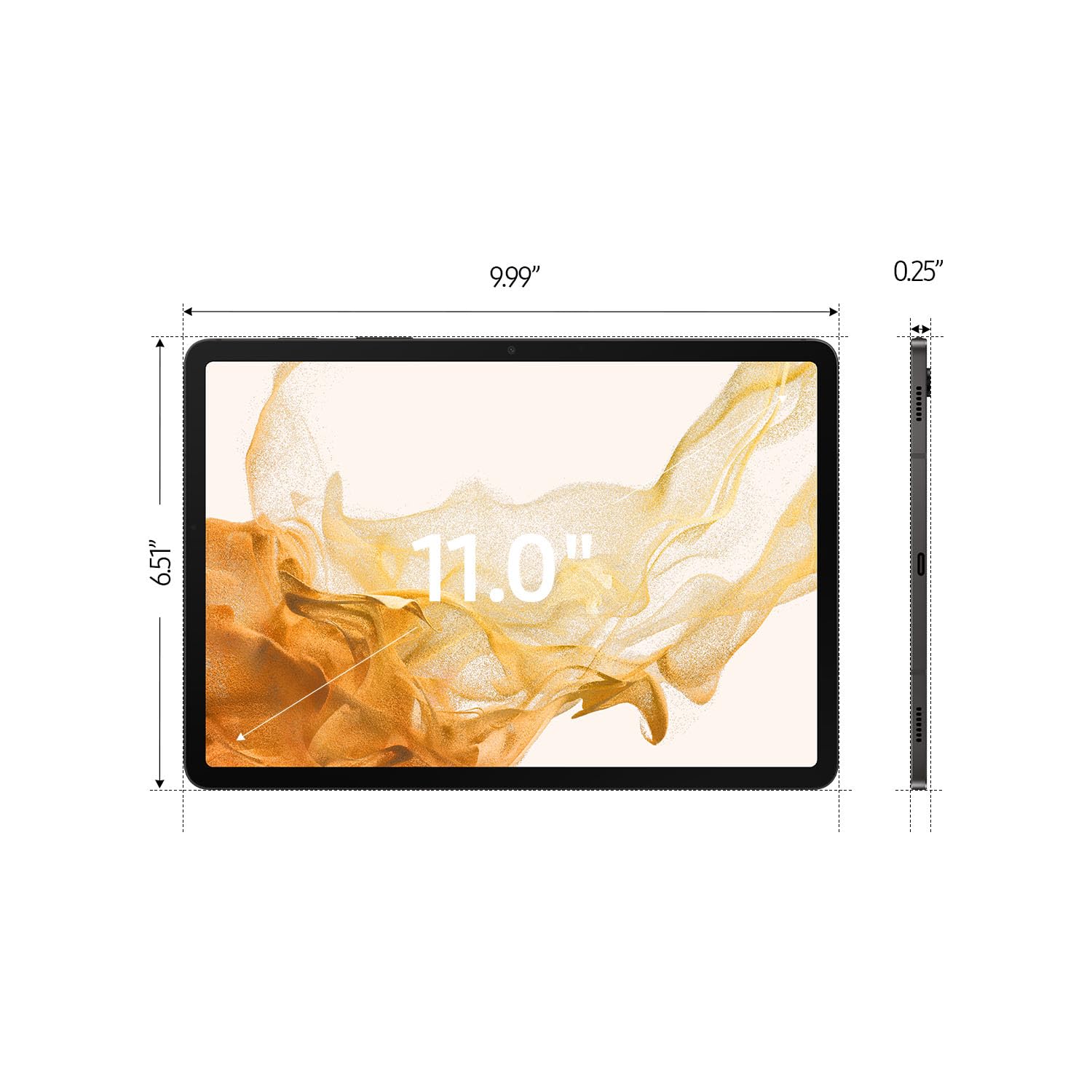 Amazon.com : Samsung Galaxy Tab S8 11” 128GB WiFi 6E Android