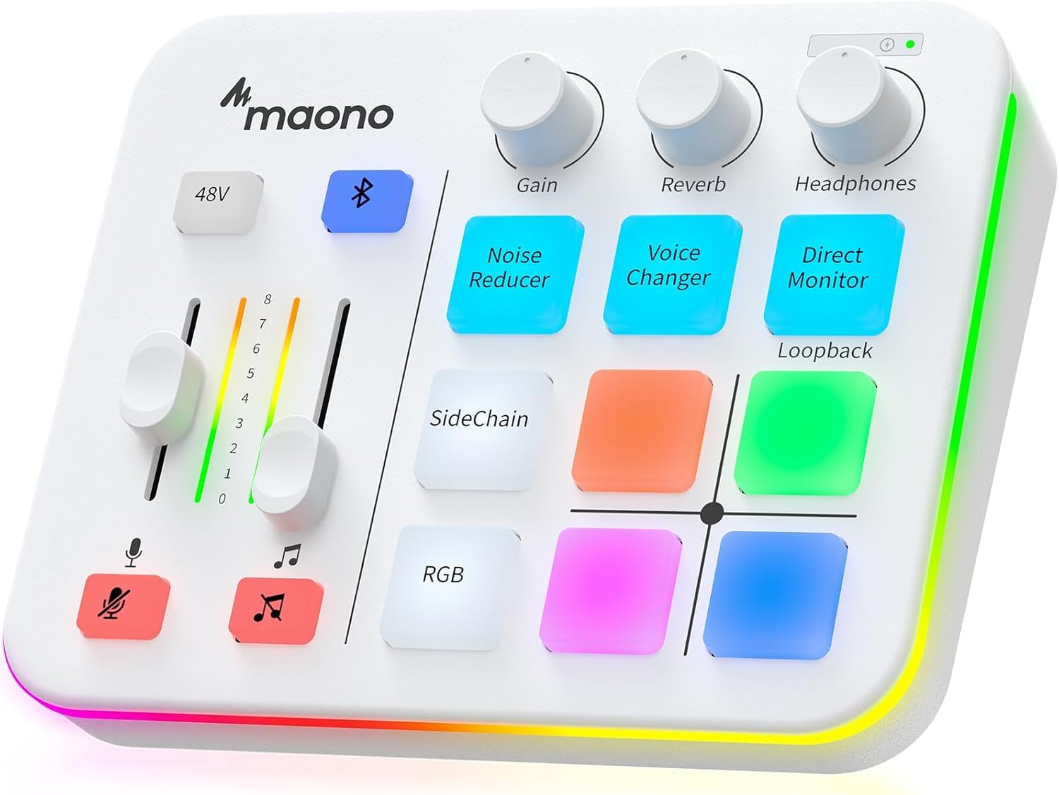 Amazon.com: MAONO Gaming Audio Mixer, Audio Interface with Pro