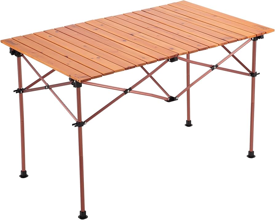 Coleman コールマン ナチュラルウッドロールテーブル クラシック 110