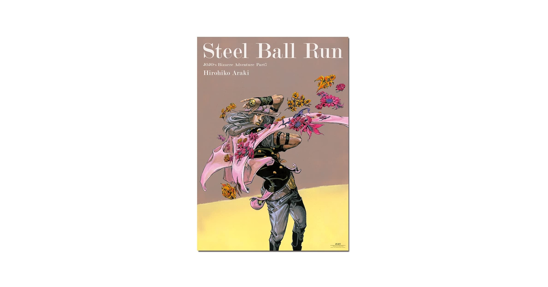 ジョジョ 第七部 スティール・ボール・ラン JOJO展 2012 ポスター