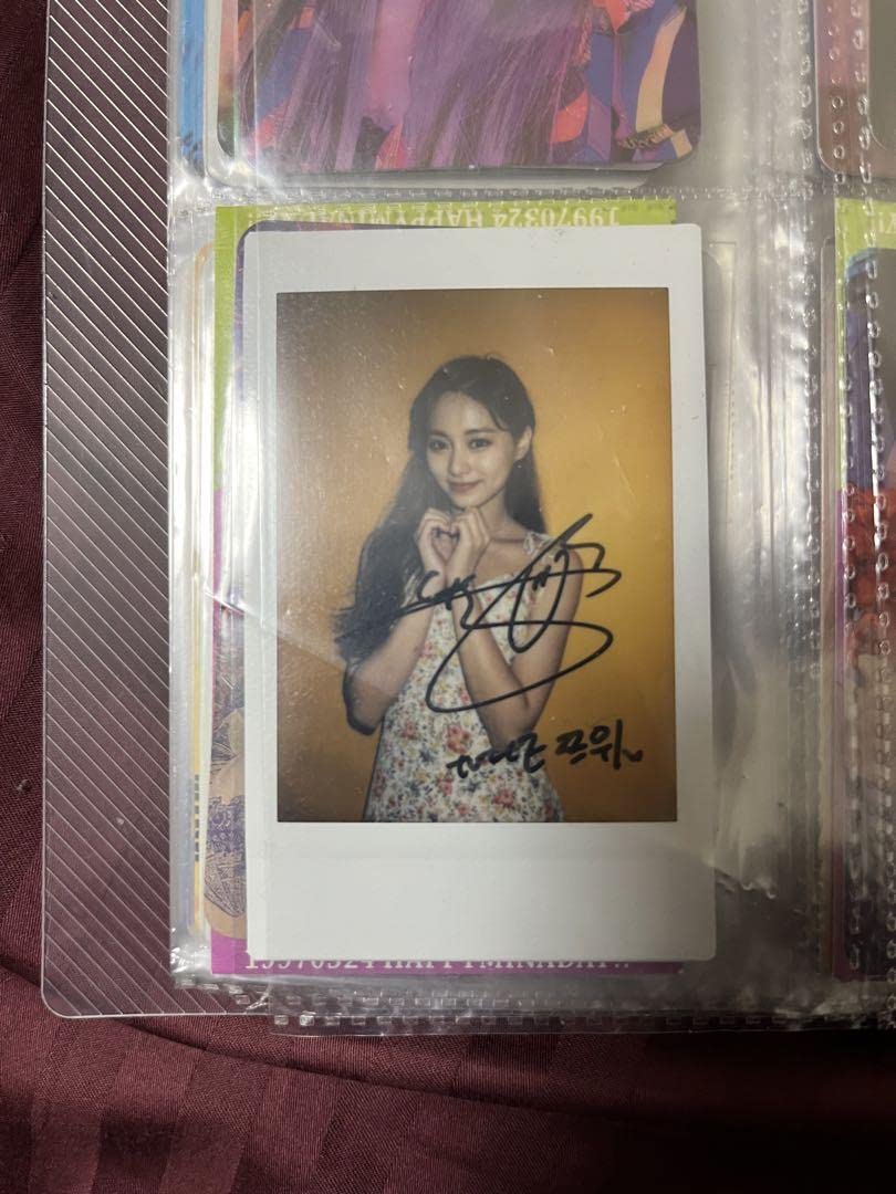 TWICE チェヨン シーグリ 直筆サイン入り チェキ 抽選特典 トレカ ベル