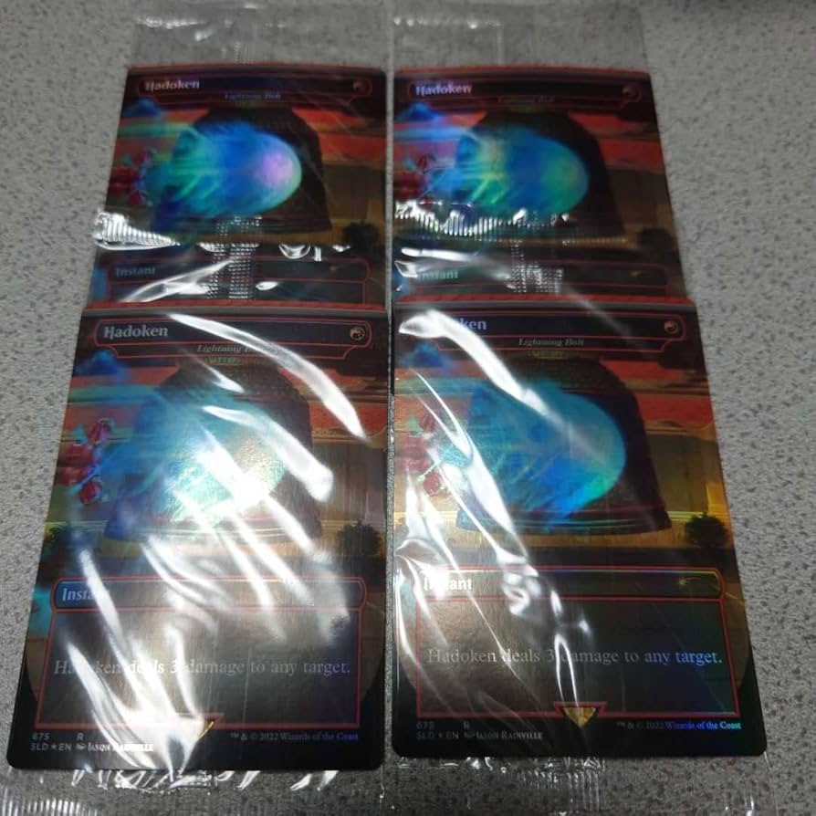 MTG 4枚セット 稲妻 SLD foil MTG 4枚セット 稲妻 SLD foil
