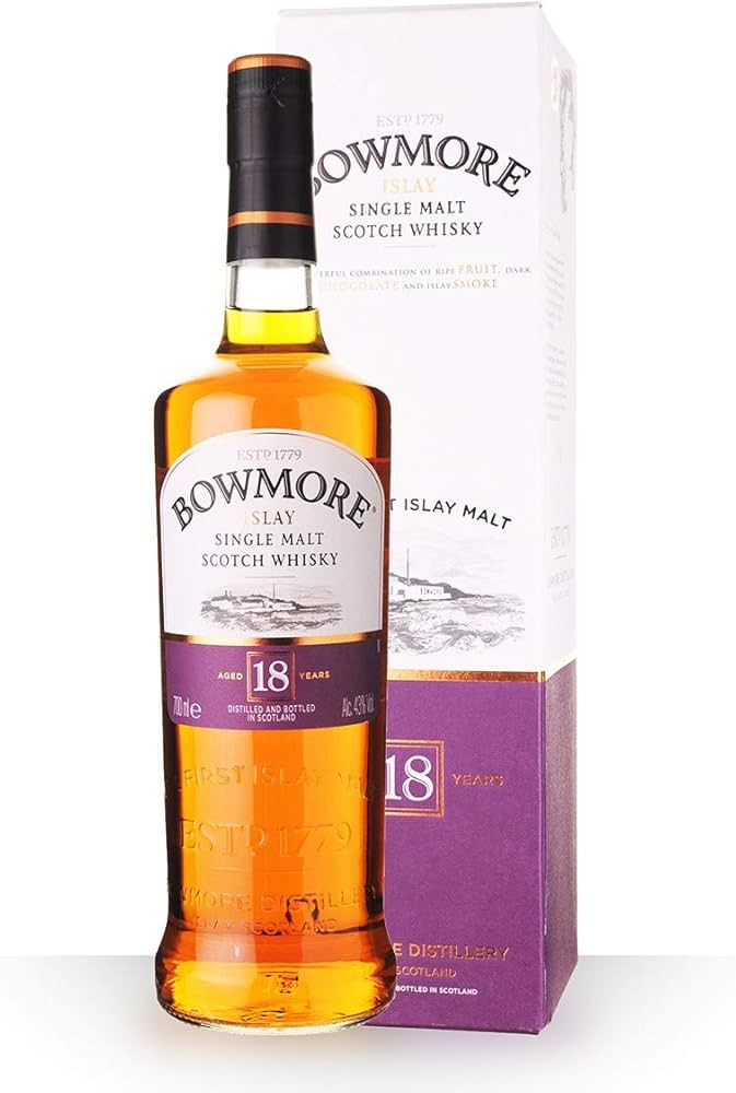 Amazon.co.jp: サントリー ボウモア 18年 43度 [瓶] 700ml : 食品