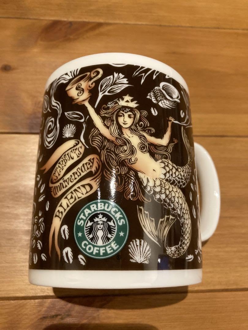 Amazon.co.jp: スターバックス 旧ロゴ アニバーサリー セイレーン マグ