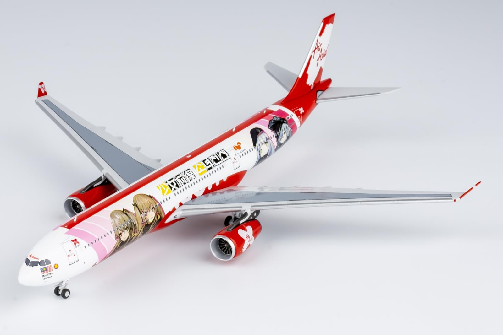 美品 レアGalaxy Airlines A300-600R 1/400 模型 美品 レアGalaxy