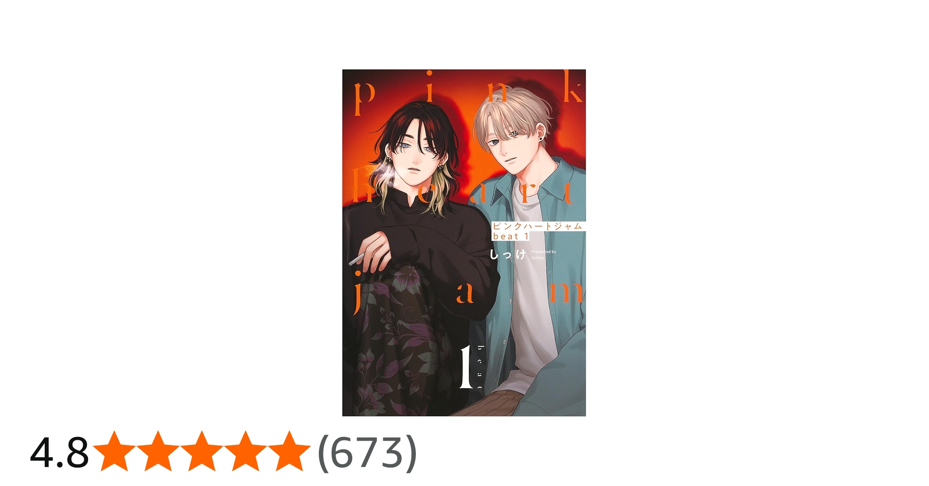 しっけ ピンクハートジャム 額装高精細デジタルカラー 第1話 扉