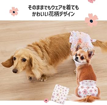 Amazon | アイリスオーヤマ ピタフィット ペット用おむつ M 51枚入