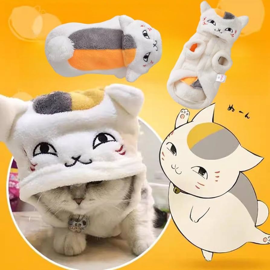 Amazon.co.jp: 夏目友人帳 ニャンコ先生 ペット服 ペットウェア 猫服