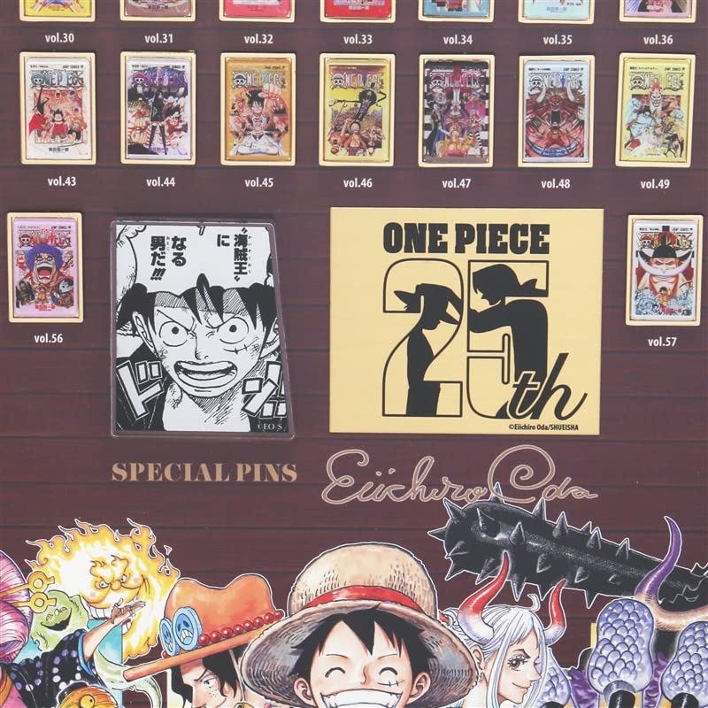ONE PIECE』連載25周年記念 額装ピンズセット ［1巻