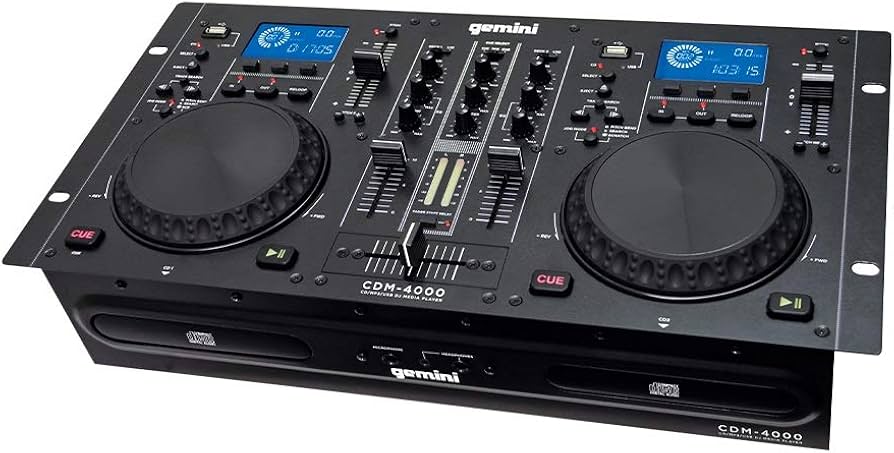 Amazon.com: Gemini CDM Series CDM-4000 Professional Audio CD/MP3