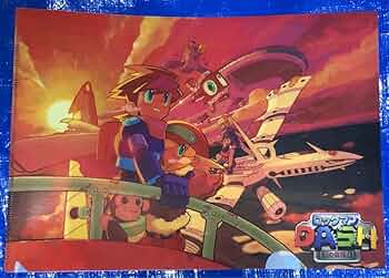 ロックマン20周年記念商品 ロックマン ロックマンX A4クリアファイル