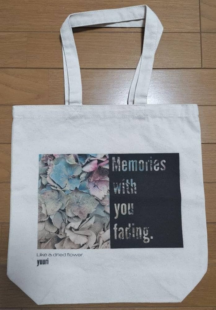 優里 ドライフラワー トートバッグ