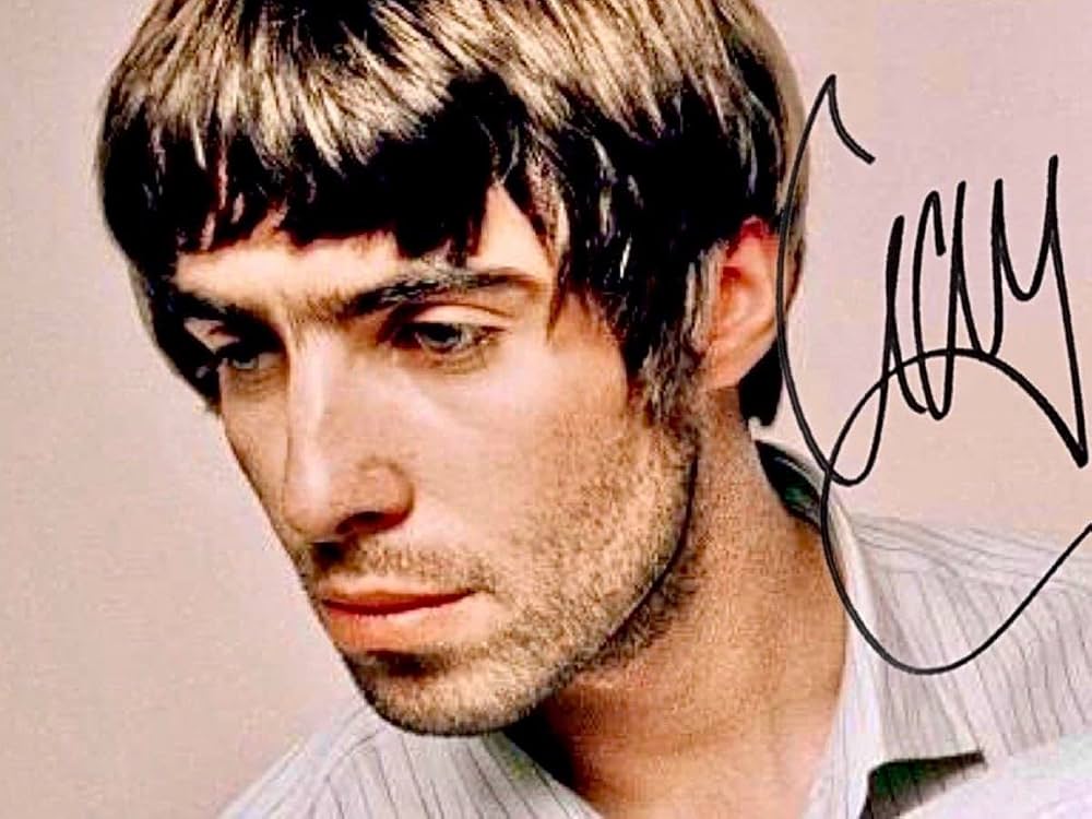 ノエル・ギャラガー(オアシス)-直筆サイン入りカラー写真 ノエル