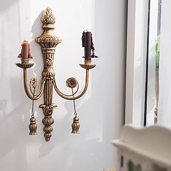 Amazon.co.jp: 壁キャンドル燭台金属キャンドル燭台壁掛けキャンドル