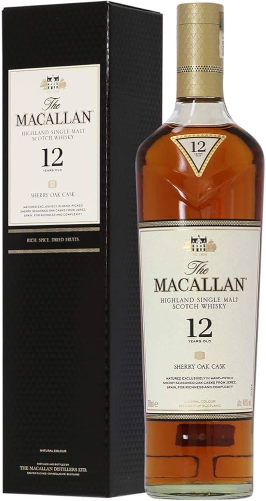 The Macallan 12年 シェリーオークカスク 700ml 【公式通販】