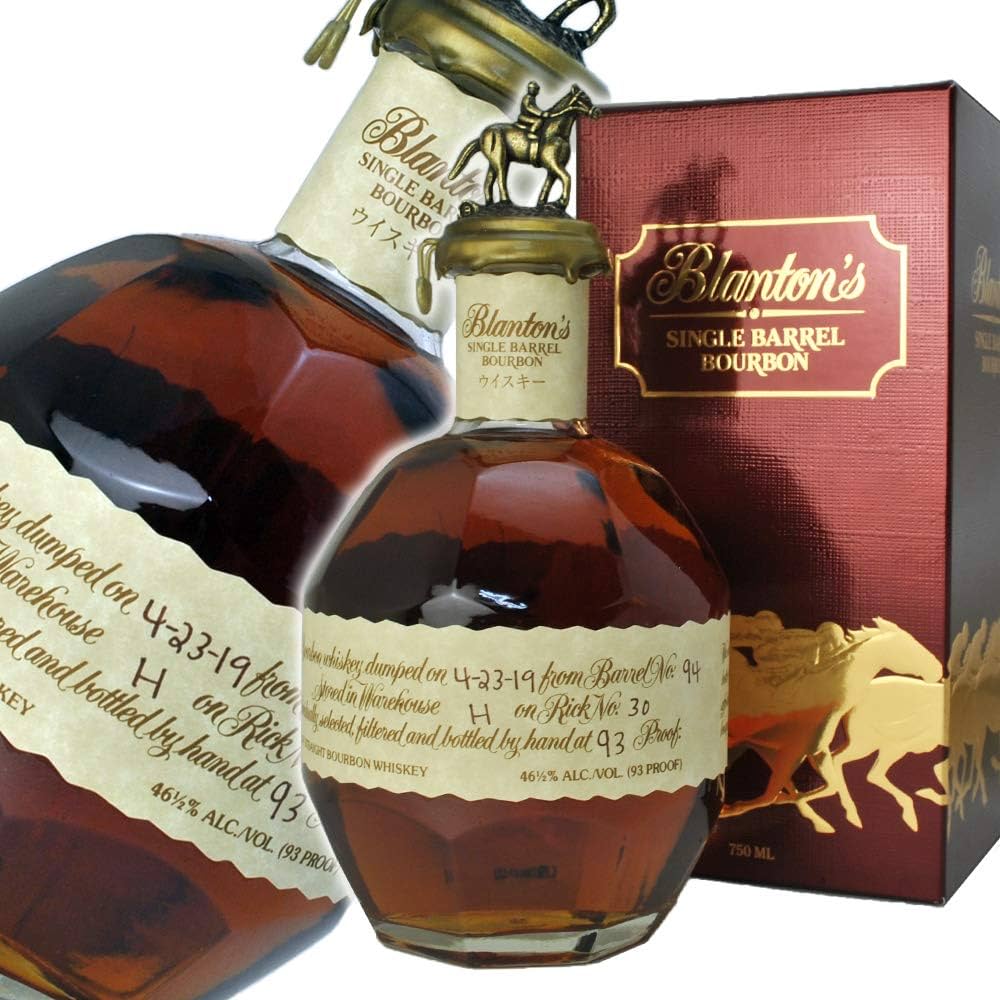 Amazon.co.jp: ブラントン 巾着袋付き 46.5度 750ml [正規品] : 食品