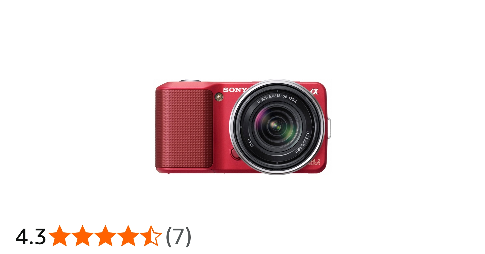 Amazon.co.jp: SONY デジタル一眼α NEX-3 ズームレンズキット レッド