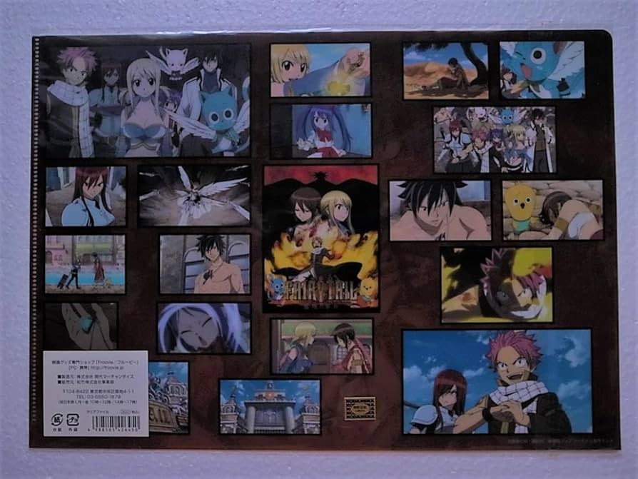 フェアリーテイル 海の家 クリアファイル 3点セット フェアリーテイル