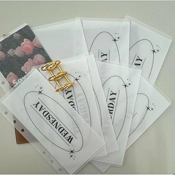 アクリルバインダー リフィル セット saving 貯金 韓国 Amazon.co.jp