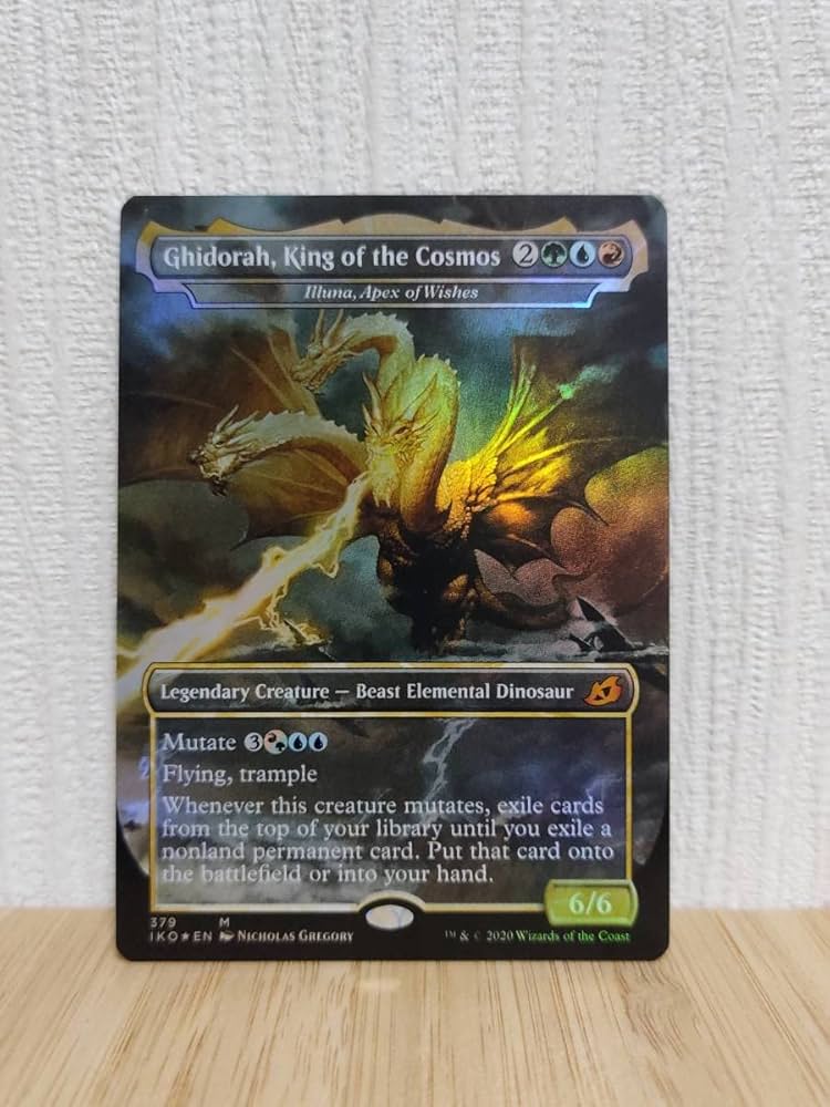 PSA10】MTG☆宇宙の帝王、キングギドラ☆未使用☆美品☆鑑定品☆最高評価☆