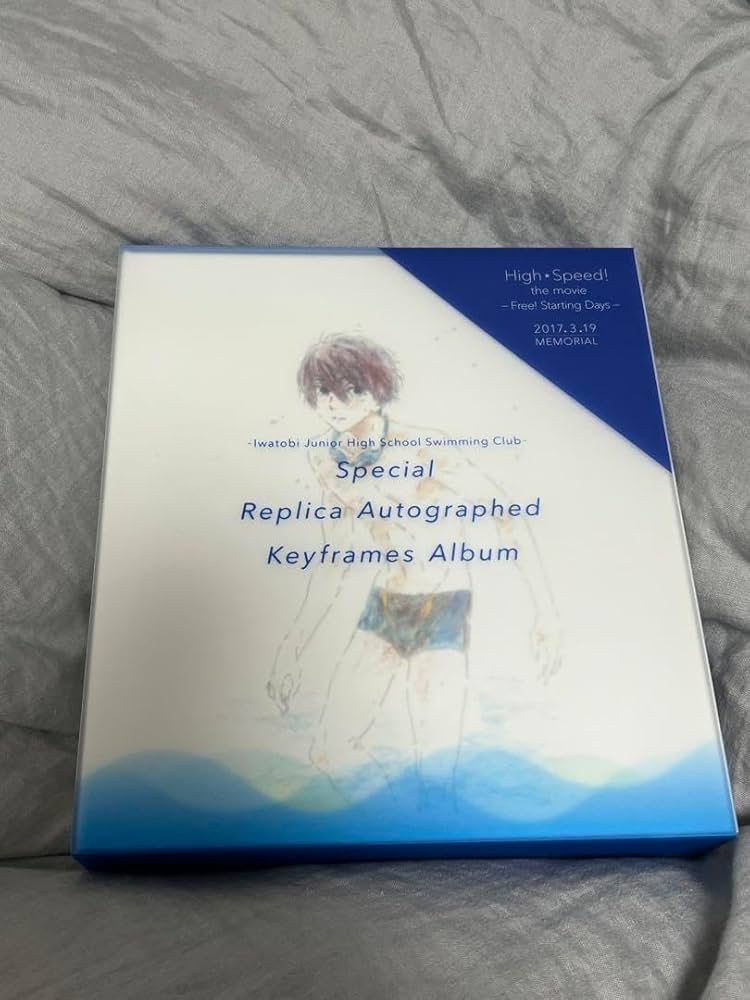 ハイ☆スピード！ 岩鳶中水泳部スペシャル複製原画色紙アルバム Free