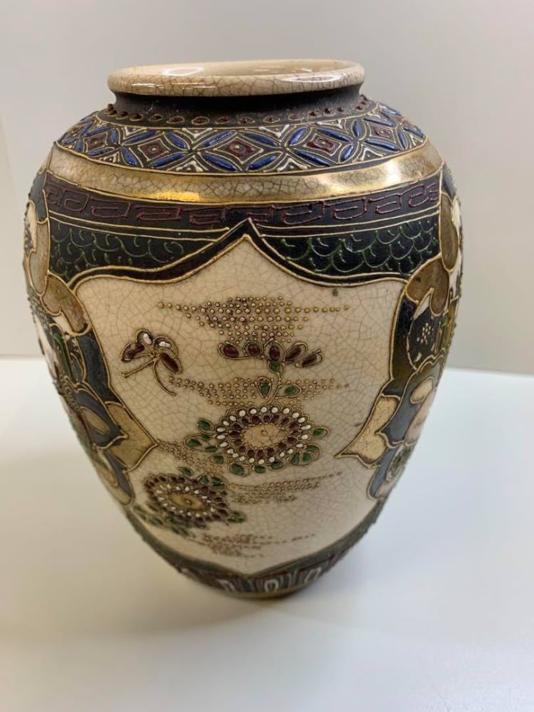 薩摩焼 丸十字紋入(骨董品) Yahoo!オークション -「薩摩 家紋」の落札