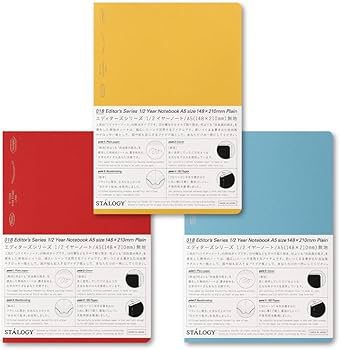 Amazon | ニトムズ STALOGY ノート A5 無地 ドット 365デイズノート