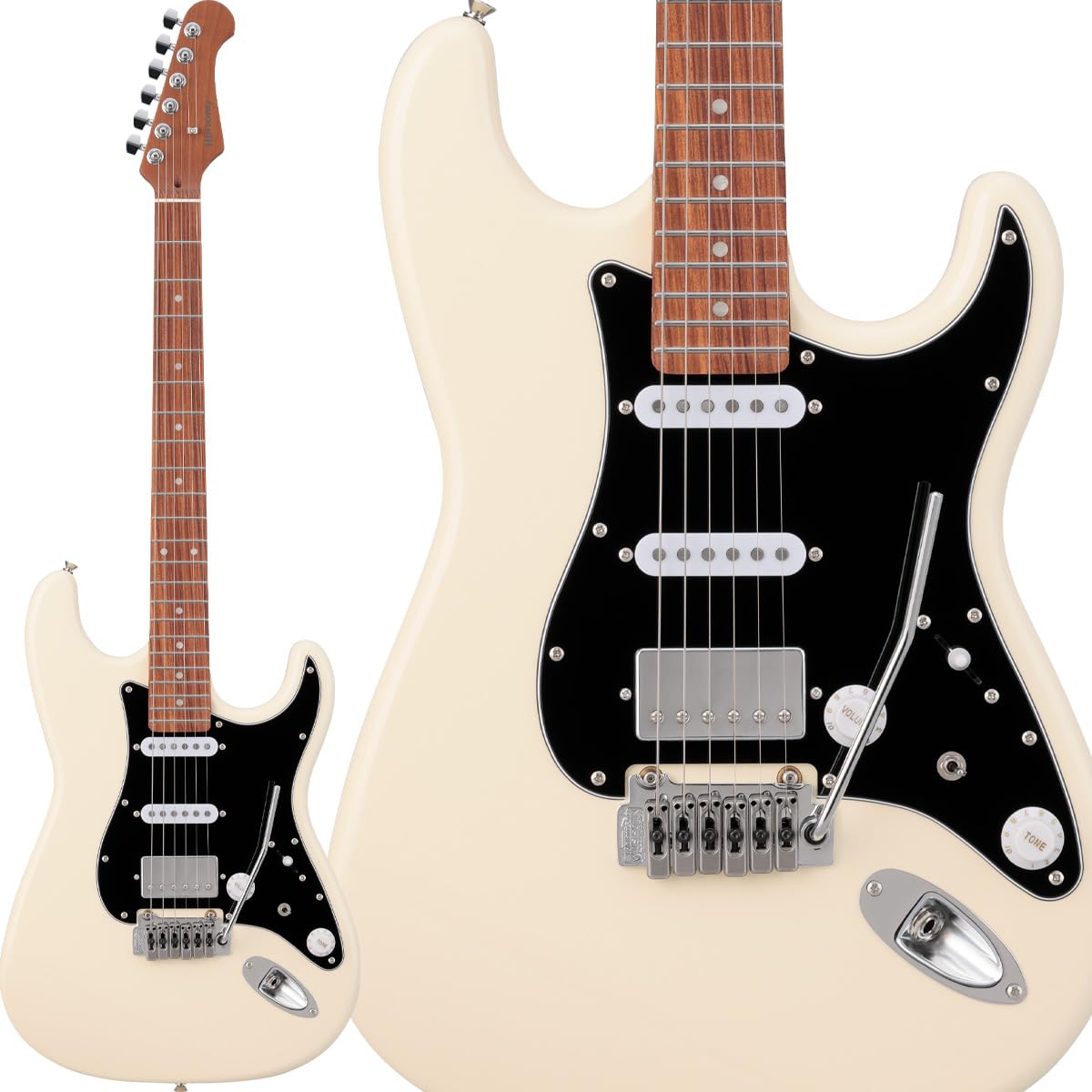 エレキギター 赤/黒/白 ヴィンテージ風 LST-Z RBS (Red Black Sunburst