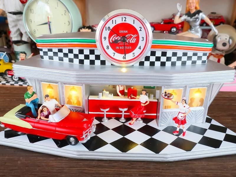 絶版☆激レア☆コカコーラ アメリカンダイナー ジオラマ ランプ ライト