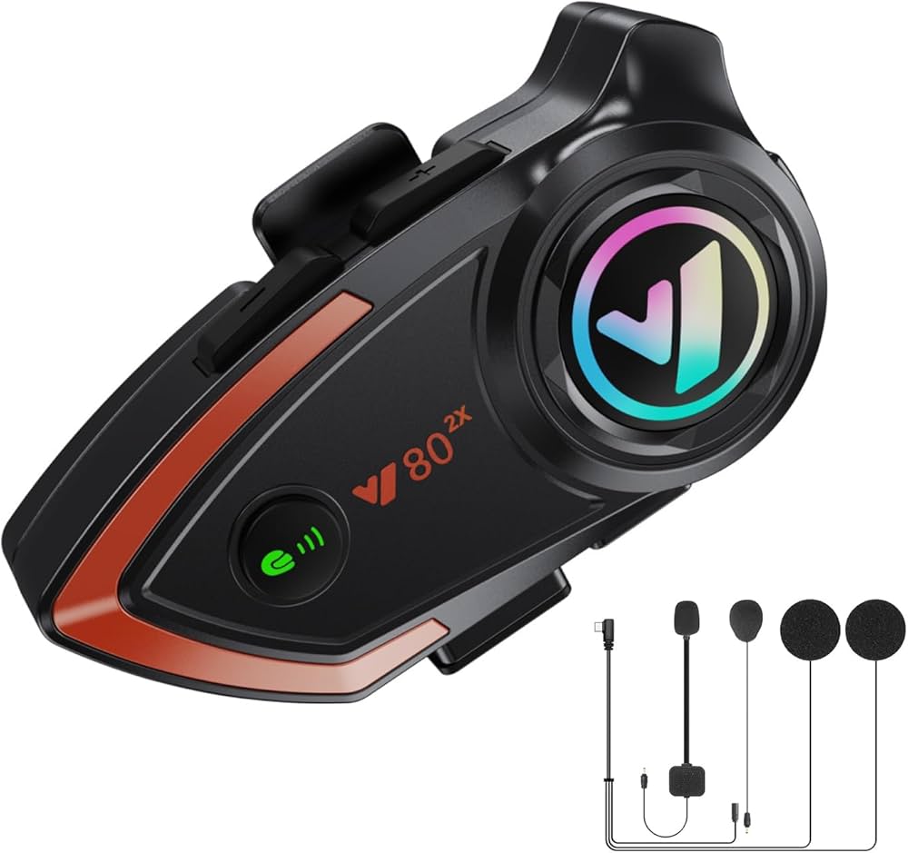 Amazon.co.jp: Wongkok バイク インカム Y80 2xバイク用通信機器