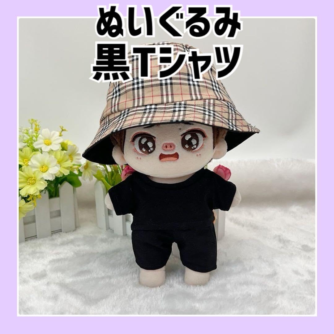 1625 ちびぬいちゃんのTシャツ＆吊りズボン 1625 ちびぬいちゃんのT